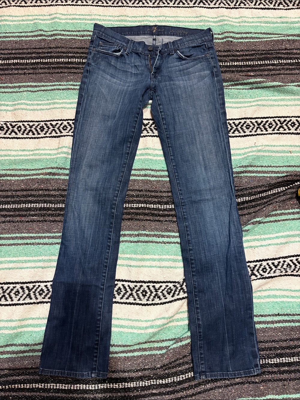 Classic Women's Blue Bootcut Jeans